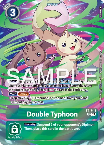 Double Typhoon (Spring Break Event 2024) Starter Deck 17: Double Typhoon Advanced Deck Set card price