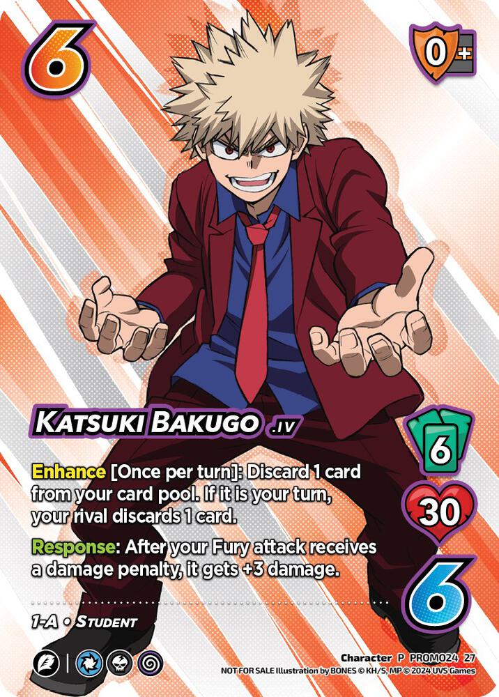 Katsuki Bakugo (Season Local Qualifier Promo) UniVersus: My