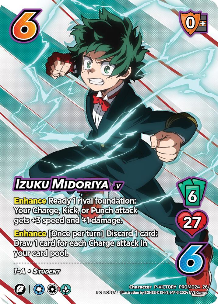 Izuku Midoriya (Season 1 Local Qualifier Promo) - UniVersus: My