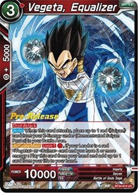 Vegeta, Equalizer card art