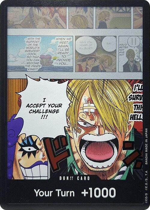 DON Card Ivankov and Sanji Double Pack Set Vol 3 onepiece card