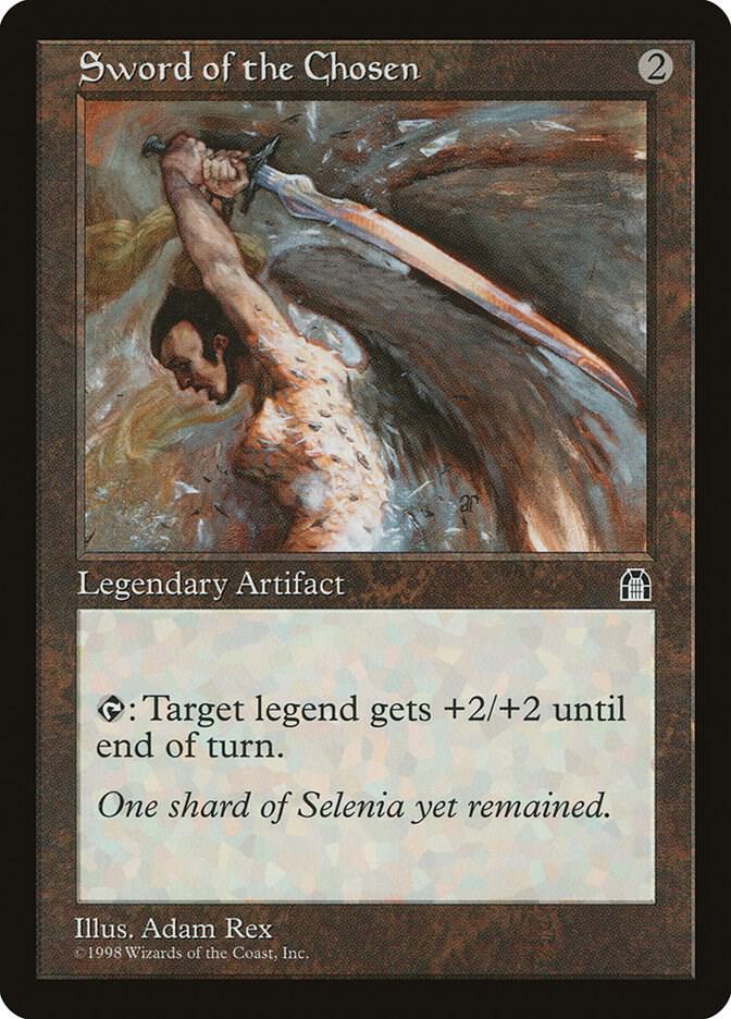Magic: The Gathering - Sword Of The Chosen (Spada Del Prescelto) | Carta Singola Rare | Set Stronghold (STH) | MTG