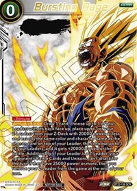 Bursting Rage (Serial Numbered) card art