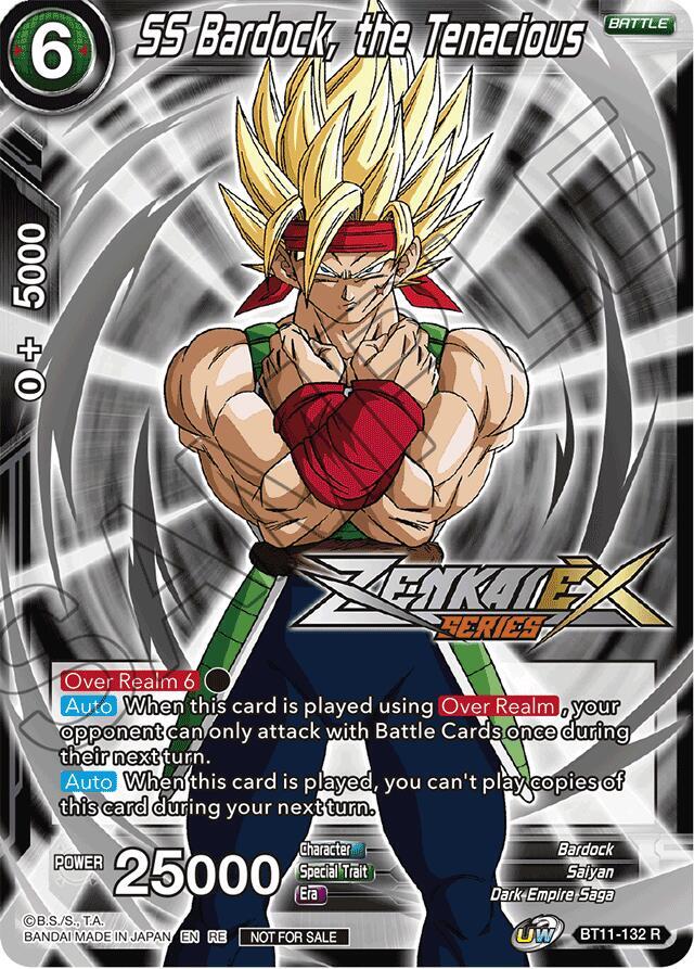 SS Bardock, the Tenacious (Event Pack 14) - Promotion Cards