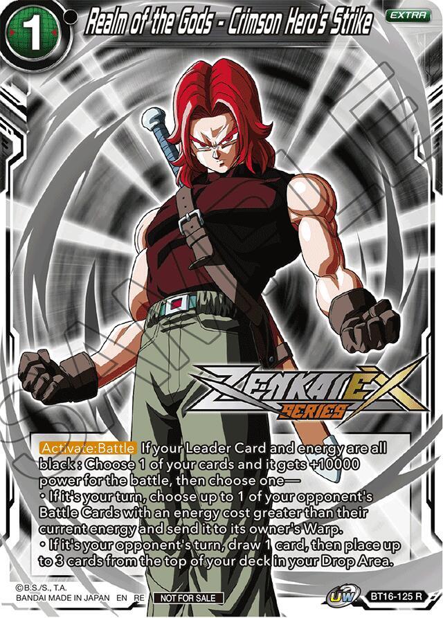 Realm of the Gods - Crimson Hero's Strike (Event Pack 14) #BT16-125 — Promotion Cards
