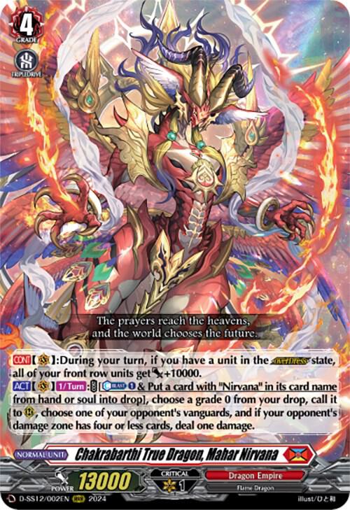 Chakrabarthi True Dragon, Mahar Nirvana
