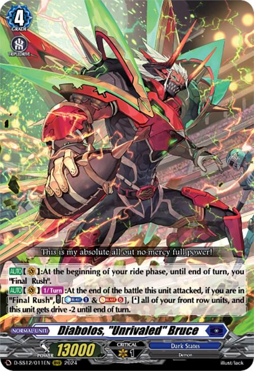 Diabolos, "Unrivaled" Bruce