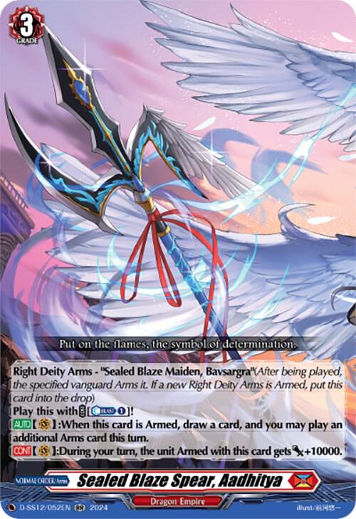 Sealed Blaze Spear, Aadhitya
