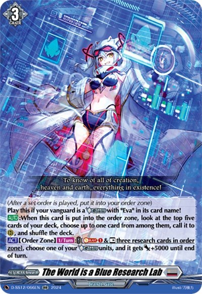 The World is a Blue Research Lab