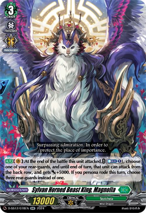 Sylvan Horned Beast King Magnolia Price & Card Details — D-SS12