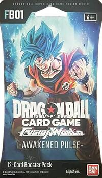 Awakened Pulse Sleeved Booster Pack Son Goku Awakened