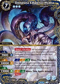 Deepsea Emperor Hydra (Event Pack 2024 Vol. 1) - Battle Spirits Saga Launch & Event Promos trading card