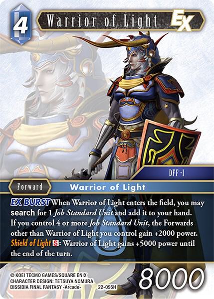 Warrior of Light EX - Hidden Hope - Final Fantasy TCG