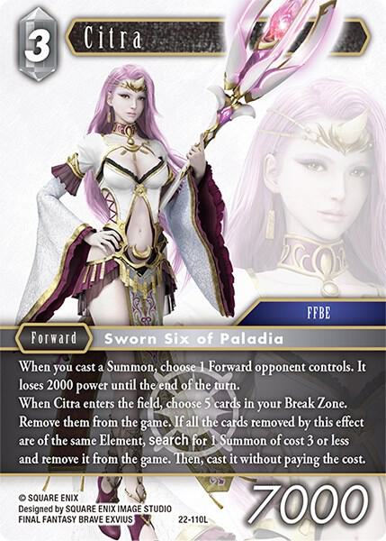 Citra - Hidden Hope - Final Fantasy TCG - TCGplayer.com