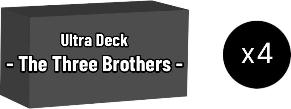 Ultra Deck: The Three Brothers Display Case - Ultra Deck: The Three Brothers - One Piece Card Game - TCGplayer.com Ultra Deck: The Three Brothers Display Case - Ultra Deck: The Three Brothers - One Piece Card Game - TCGplayer.com