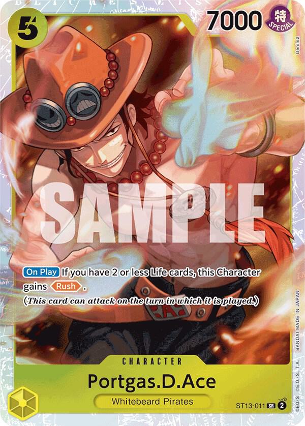 Portgas.D.Ace (011) - Ultra Deck: The Three Brothers - One