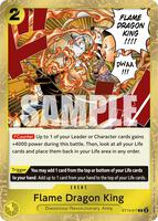 Flame Dragon King - Ultra Deck: The Three Brothers - One