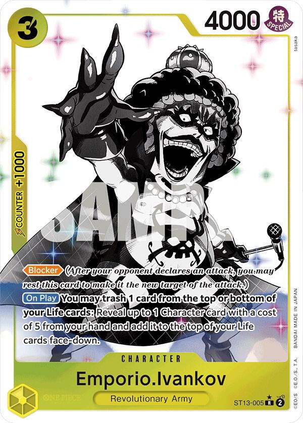 EmporioIvankov Parallel onepiece card