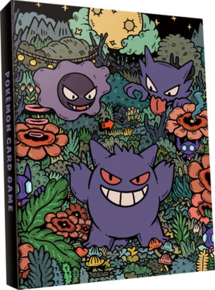 pokemon card binder gengar Amazon.com: Ultra Pro Zippered PRO Binder 9-Pocket Pokemon Elite Series  Gengar : Toys & Games