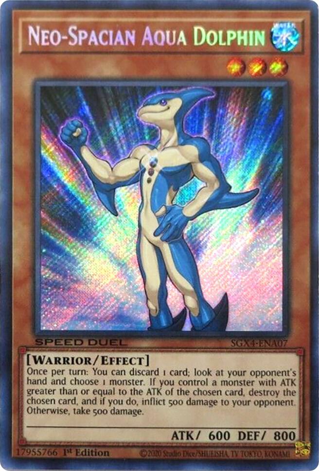 Neo-Spacian Aqua Dolphin (Secret Rare) - Speed Duel GX: Midterm
