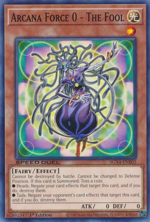 Arcana Force 0 - The Fool - Speed Duel GX: Midterm Destruction