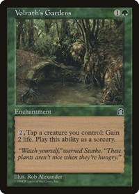 Volrath's Gardens - Stronghold - Magic: The Gathering card