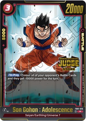 Son Gohan : Adolescence (Judge Pack (Store Judge) 01) card