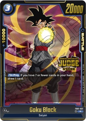 Goku Black - FB01-037 (Judge Pack (Store Judge) 01) card
