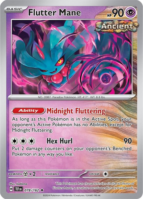 Flutter Mane 078/162 from Deck Exclusives