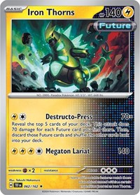 Iron Thorns #062/162 from Deck Exclusives Pokemon card image