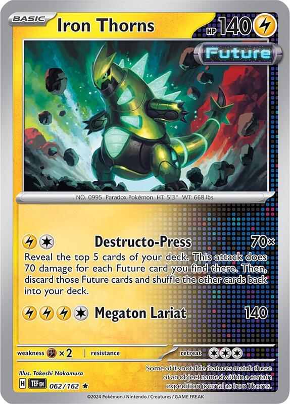 Iron Thorns 062/162 from Deck Exclusives