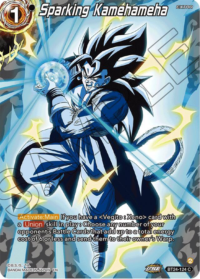 Sparking Kamehameha (Collector Booster Silver) - Beyond