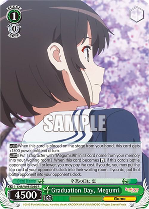Graduation Day, Megumi