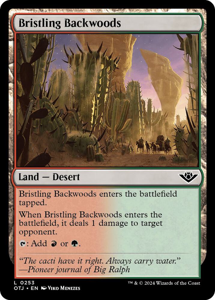 Bristling Backwoods - Outlaws of Thunder Junction - Magic: The