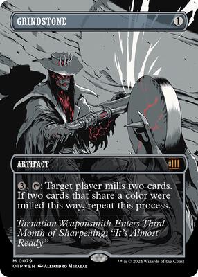 Grindstone (Textured Foil) - Outlaws of Thunder Junction
