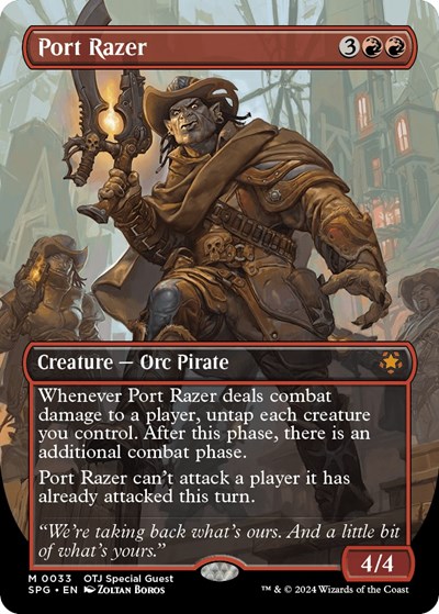 Port Razer Borderless