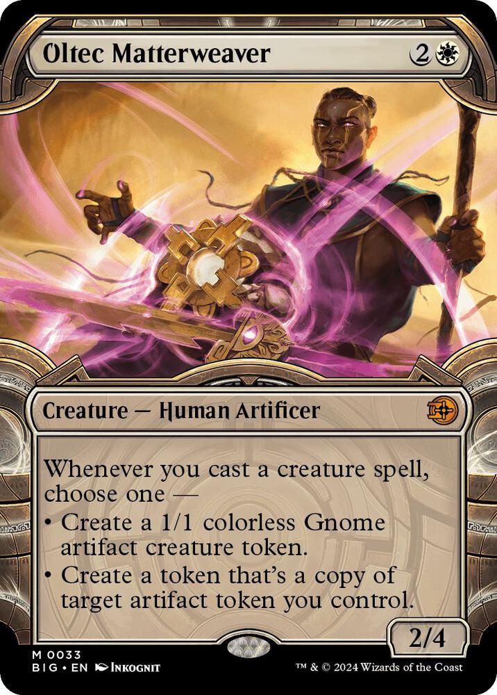 Oltec Matterweaver (Showcase) 33 card
