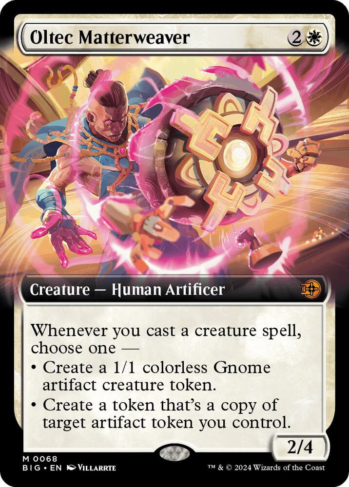 Oltec Matterweaver (Extended Art) 68 card