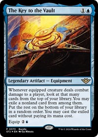 The Key to the Vault (OTJ Bundle) - Unique and Miscellaneous Promos - Magic: The Gathering card