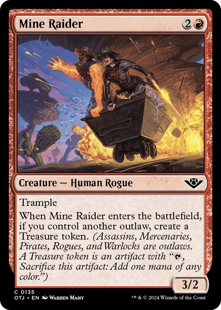 Mine Raider - Outlaws of Thunder Junction - Magic: The Gathering