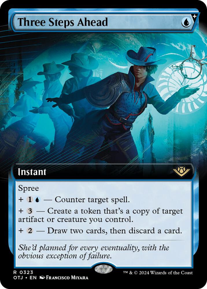 Three Steps Ahead (Extended Art) - Outlaws of Thunder Junction