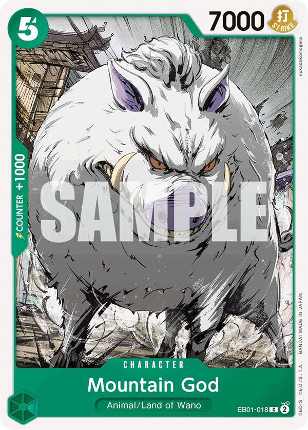 Mountain God onepiece card