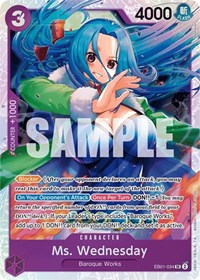 Ms. Wednesday - Extra Booster: Memorial Collection - One Piece card