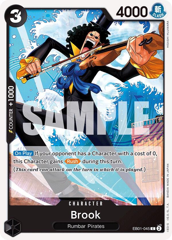 Brook 045 onepiece card