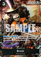ポケモンカードゲーム 2024 ONE PIECE EB01 EN Brook 046 2024 One Piece Eb01-extra Booster -memorial Collection- 046 Brook