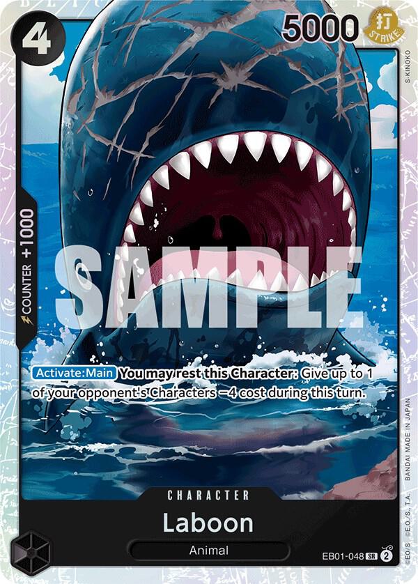Laboon (048) - Extra Booster: Memorial Collection - One Piece Card