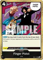 Finger Pistol - Extra Booster: Memorial Collection - One Piece