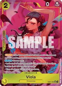 Viola (Alternate Art) - Extra Booster: Memorial Collection - One Piece card