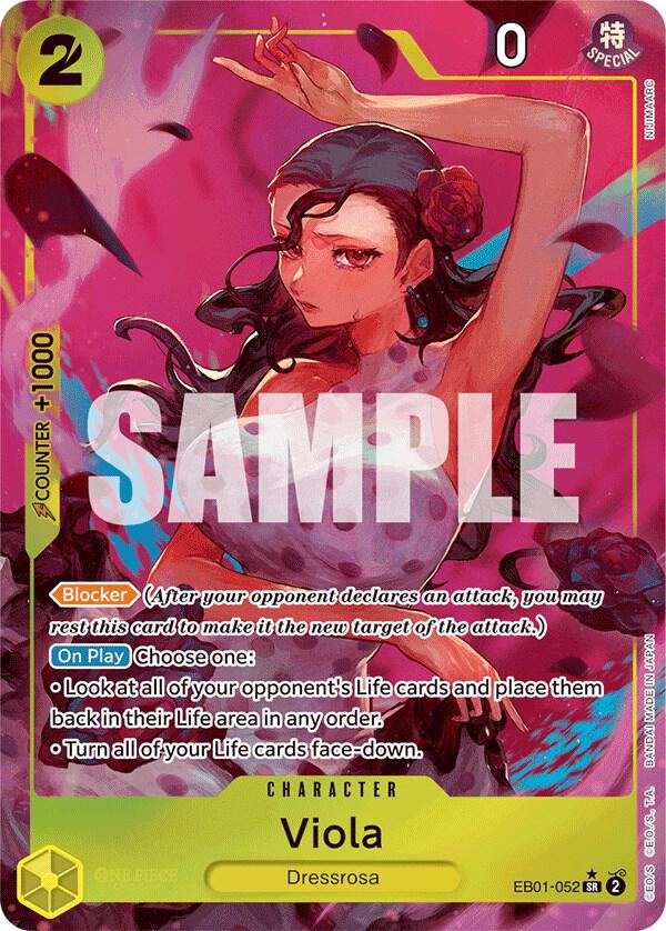 Viola Alternate Art onepiece card