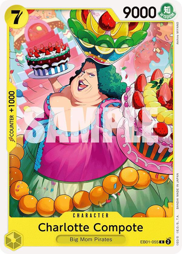 Charlotte Compote onepiece card